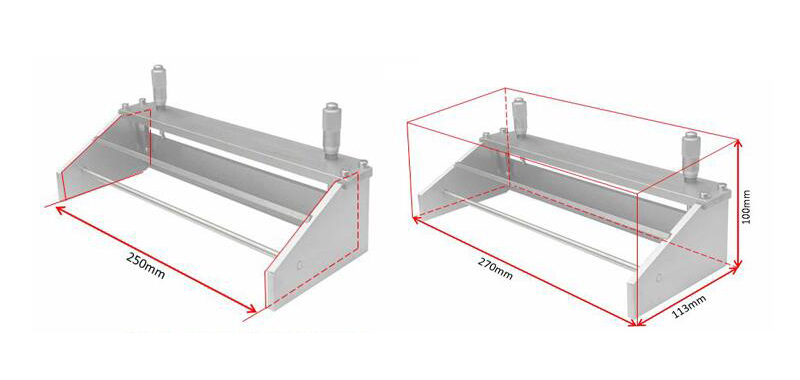 250mm Width Film Applicator Dimension