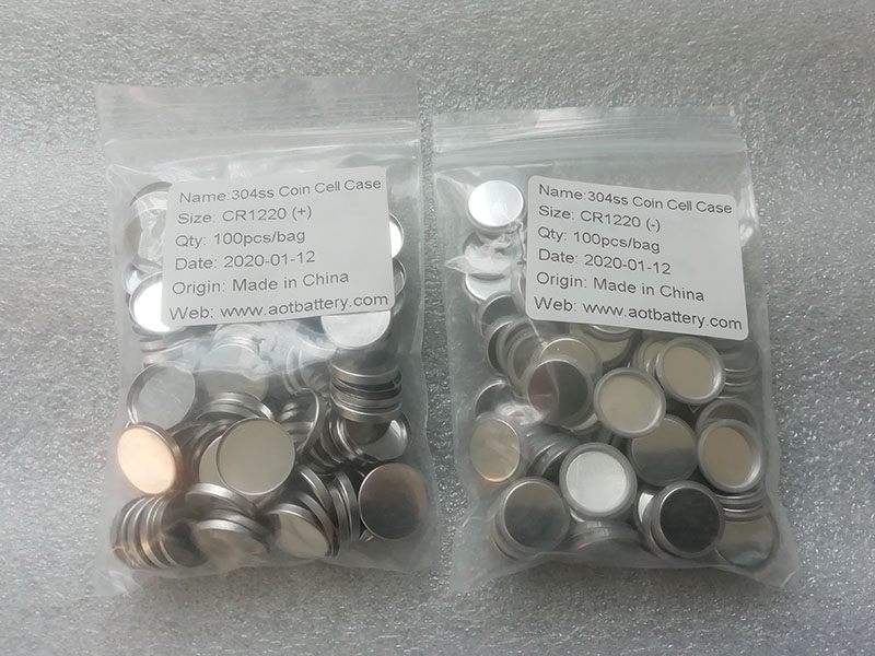304SS CR1220 Coin Cell Cases 304SS CR1220 Coin Cell Cases