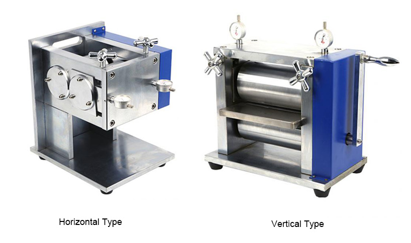 Manual Battery Electrode Roller Press for Lab