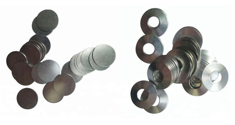 304ss Coin Cell Spacer with Conical Spring