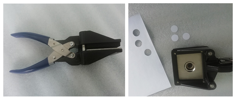 Portable Coin Cell Disc Cutter for Electrode Portable Coin Cell Disc Cutter for Electrode