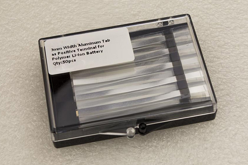 3mm Aluminum Tab for Polymer Li-ion Battery