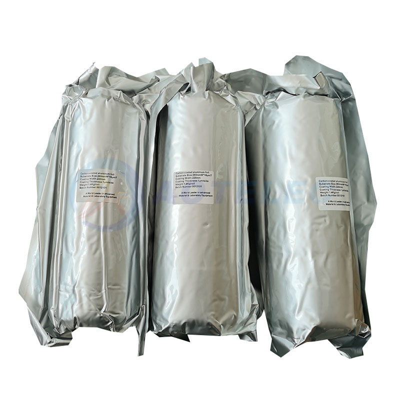 Carbon Coated Aluminum Foil Carbon Coated Aluminum Foil
