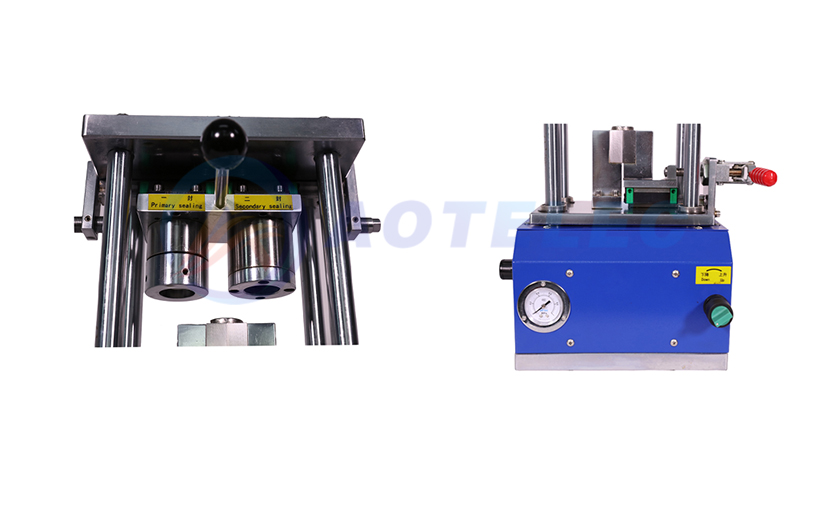 Pneumatic Cylindrical Battery Sealing Machine