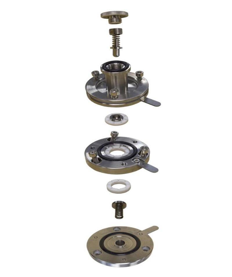 three-electrode test cell 