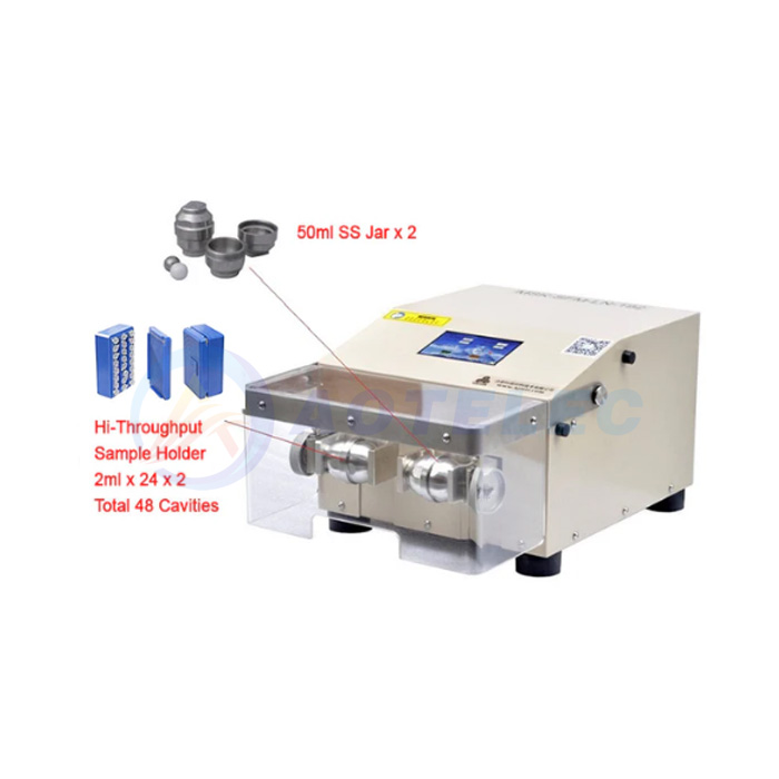 High energy vibration ball mill