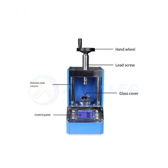 battery powder press