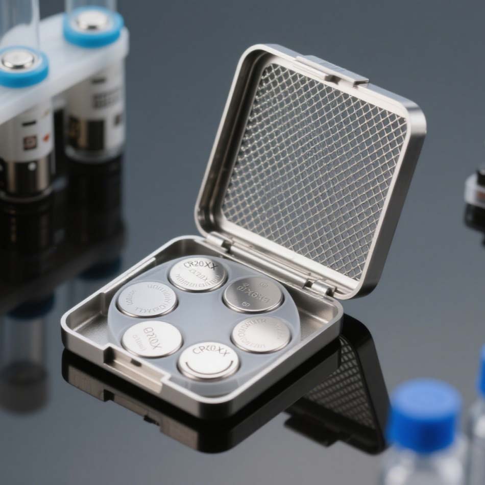 304ss Meshed Coin Cell Cases CR20XX Series: Precision Carriers for New Energy R&D