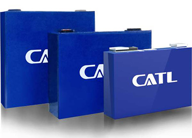 How does CATL sell commercial vehicle lithium batteries in Europe?