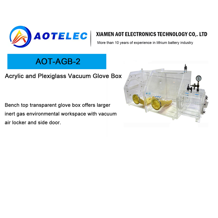 Build-in Purify System Stainless Steel Glove Box for Lab Coin Cell 