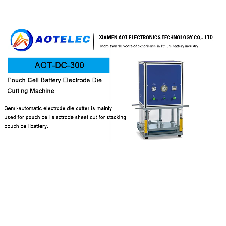 Li-ion Battery Die Cutting Machine for Pouch Cell Electrode Punching