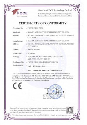 Manual Battery Stacking Machine CE Certificate